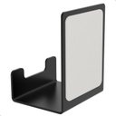 Ver imagem 5 de Cabide Gancho de Parede Toalha Banheiro Preto Adesivo F.elg