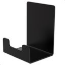 Ver imagem 4 de Cabide Gancho de Parede Toalha Banheiro Preto Adesivo F.elg