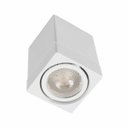 Ver imagem 1 de Spot Sobrepor Quadrado Branco 9,5x9,5 Abs P/ Par20 Sz292/2s Megalux St3032