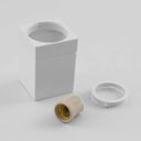 Ver imagem 3 de Spot Sobrepor Quadrado Branco 9,5x9,5 Abs P/ Par20 Sz292/2s Megalux St3032