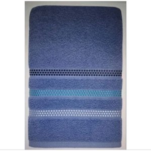 Kit 2 Toalhas de Rosto Felpuda Teka Comfort Touch Tam. 45x75cm - Azul