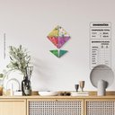 Ver imagem 5 de Flor Textura Quadro Com 6 Peças 6Mm Placa Soft Touch