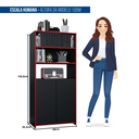 Ver imagem 5 de Armário Alto Pixel 