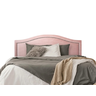 Cabeceira Casal Provençal 140x60 Luxo Estofada com Tachas - Suede Rose - 1