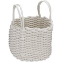 Ver imagem 1 de Cesta Organizadora Decorativa Home&co Tecido 22x28x28cm Branco