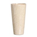 Ver imagem 1 de Vaso Decorativo de Cerâmica para Sala Firenze G Bege Petra Joelma Decorações
