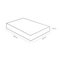 Ver imagem 2 de Colchão Casal Molas Ensacadas 138CMX28CMX188CM Elegant Ortobom Branco Preto