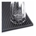 Ver imagem 1 de Tapete Escorredor para Louças em Silicone Preto 30x15cm