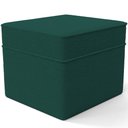 Ver imagem 4 de Poltrona de Amamentação com Balanço e Puff Mavie L02 Bouclê Verde - Lyam Decor