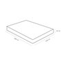Colchão Casal Ortobom D28 Light 14X 188X 138 cm - 2