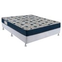 Ver imagem 2 de Colchão Casal Ortobom D28 ISO 60 18x 138x188x18 Branco/Azul
