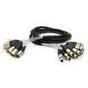 Ver imagem 1 de Multicabos Xlr 12 Vias Amphenol - 1 Metro