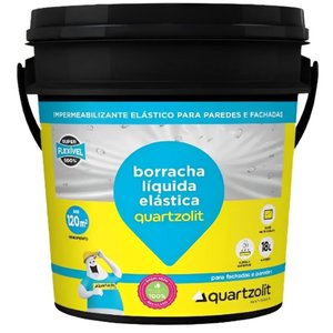 Borracha Líquida de 18kg Branco - 0711.00000.0018ba - Quartzolit Borracha Liquida 18k Branco - 0711.