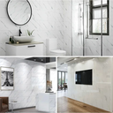 Ver mais imagens de Placa Adesiva Marmore Brilho Porcelanato 3d 30x60 Kit 10 Un