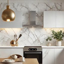 Ver imagem 6 de Placa Adesiva Marmore Brilho Porcelanato 3d 30x60 Kit 10 Un