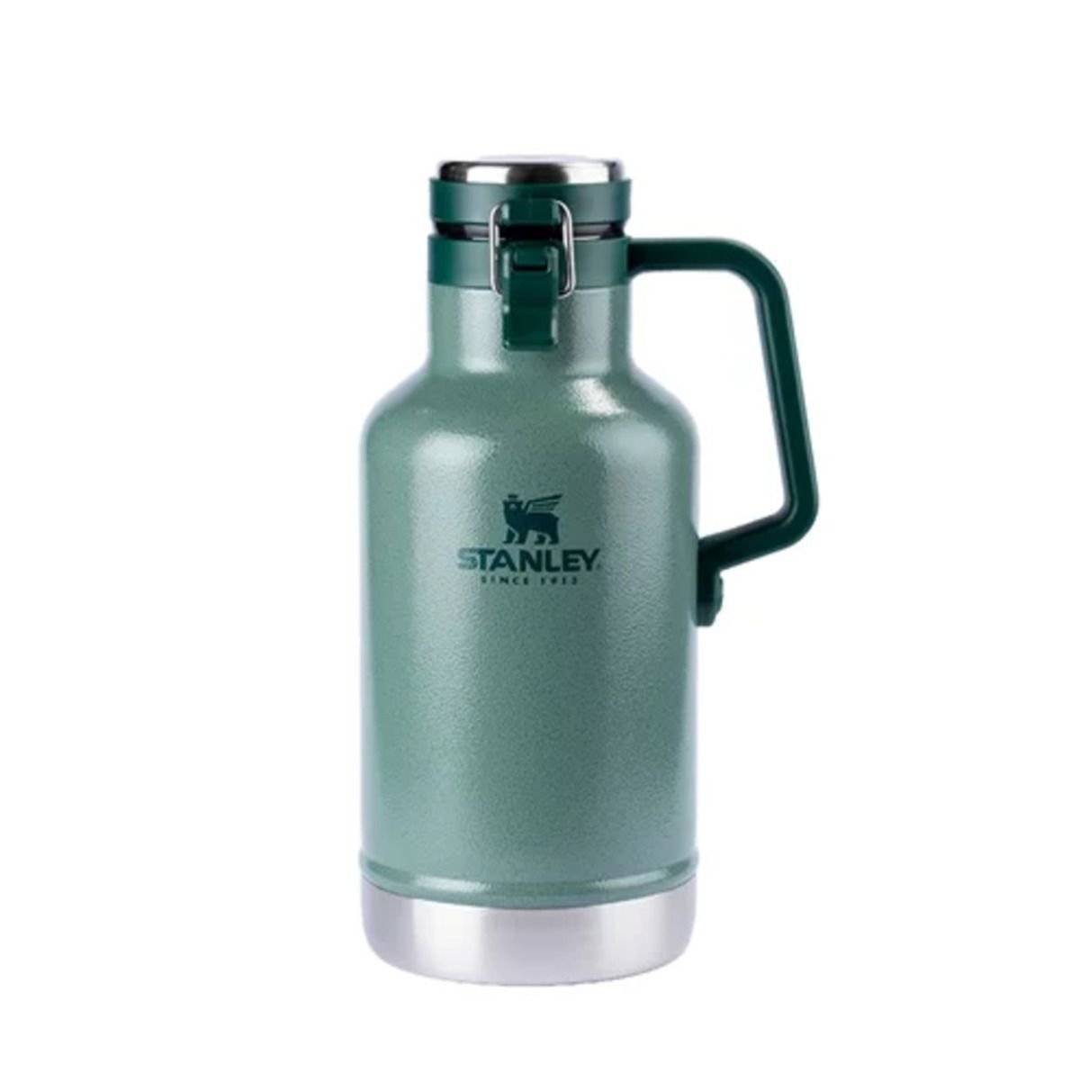 Stanley 1913 Classic Vacuum Stein 0.7L - Houdt Bier 7 Uur Koud - Bierpul Van Roestvrijstaal - Dubbelwandige Isolatie - Vaatwasserbestendig - Hammertone Green