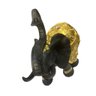 Elefante Decorativo Grande Gourado Luxo Sala Escritório Fort Line Elefante Dourado, Elefante Grande, - 6