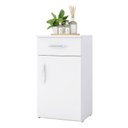 Ver imagem 1 de Balcão Multiuso de Mdf 1 Porta e 1 Gaveta 68x36x34cm