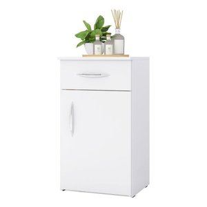 Balcão Multiuso de Mdf 1 Porta e 1 Gaveta 68x36x34cm