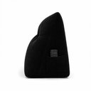 Ver imagem 2 de Almofada Decorativa Cabeceira Encosto Apoio de Lombar Solteiro Suede Preto - Monari Design