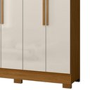 Ver imagem 2 de Guarda Roupa Diplomata 236cm 8 Portas Freijó Off White Moval