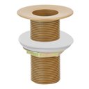 Ver imagem 1 de Válvula Ralo Lavatório Cuba 7/8 Metal Gold/dourado Inox