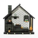 Ver imagem 1 de Porta Chaves de Parede Casinha Mineira Artesanal G Branco