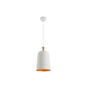 Ver imagem 1 de Pendene Avant Bell Aço 1 E27 230mm Branco/ouro