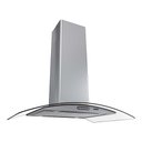 Ver imagem 1 de Coifa Terim Ilha Vidro Curvo Inox 75cm Inox 110v