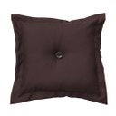 Ver imagem 1 de Almofada Botao Oxford:marrom