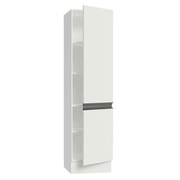 Paneleiro Armário de Cozinha 100% MDF 2 Portas Branco Smart Madesa - 6