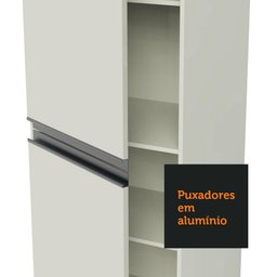 Paneleiro Armário de Cozinha 100% MDF 2 Portas Branco Smart Madesa - 8