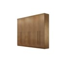 Ver imagem 1 de Guarda Roupa Casal 100% Mdf 6 Portas e 4 Gavetas Ruf Imbuia