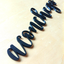 Ver imagem 3 de Adorno De Parede Aconchego / Lettering - Quadro - Frase - 28cm - Toque 3D:Preto