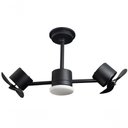 Ver imagem 2 de Ventilador de Teto Treviso Infinit Led Preto Controle Remoto