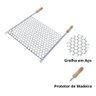 Grelha para Churrasco Churrasqueria 50x40 - 4