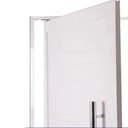 Ver imagem 2 de Porta de Alumínio Pivotante Com Puxador Lado Direito 210x100cm Branco Allo Esquadrias