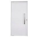Ver imagem 1 de Porta de Alumínio Pivotante Com Puxador Lado Direito 210x100cm Branco Allo Esquadrias