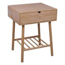 Ver imagem 1 de Mesa de Cabeceira Bambu Cazza Serene 40x35x50,5cm