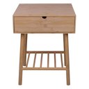 Ver imagem 2 de Mesa de Cabeceira Bambu Cazza Serene 40x35x50,5cm