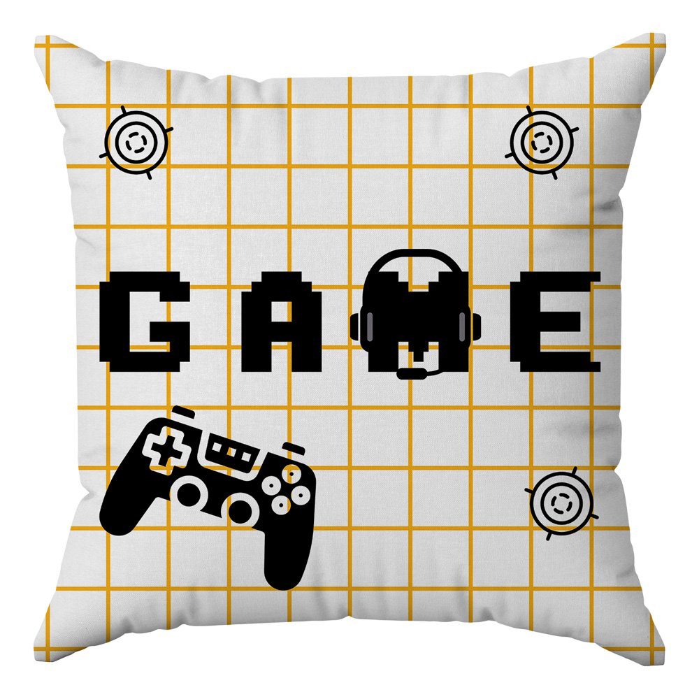 Kit Capas Almofadas Decorativas Game Over 45x45 - ID Decor - 4