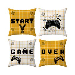 Kit Capas Almofadas Decorativas Game Over 45x45 - ID Decor - 1