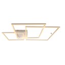 Ver imagem 4 de Plafon Canvas Branco Moderno Led Integrado 116w Aluminio St1632