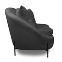 Ver imagem 6 de Poltrona Decorativa Orgânica Pé de Metal Preto Zaya Bouclê C05 - D’Rossi