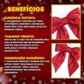 Laço Burgundy Vermelho Grande Decoração Natal - 1 Unidade - 3