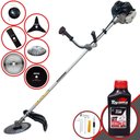 Ver imagem 1 de Roçadeira Completa Anmax Cg430b 43cc 1,7hp 12.000rpm com 6 Opções de Cortes + Óleo Toyama