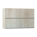 Ver imagem 1 de Armário Basculante Duplo 120cm 2 Portas Lis Legno Crema