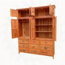 Ver imagem 2 de Guarda Roupa de Madeira Maciça - Peroba Rosa