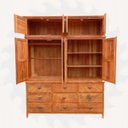 Ver imagem 3 de Guarda Roupa de Madeira Maciça - Peroba Rosa