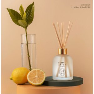 Difusor de Perfume L'envie Linha Arabesc Citrus Verbena 200ml